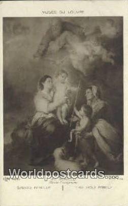 Holy Family, Sainte Famille Spain Tarjeta Postal Unused 