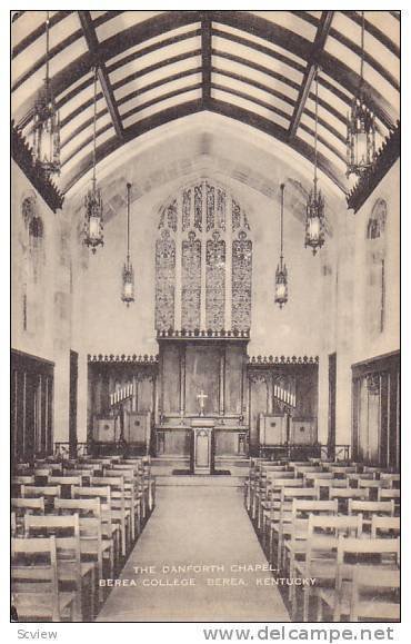 The Danforth Chapel, Berea College, Berea, Kentucky,  00-10s