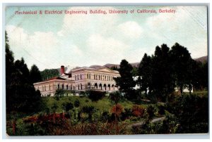 c1940's Mechanical Electrical Engineering Building Exterior Berkeley CA Postcard