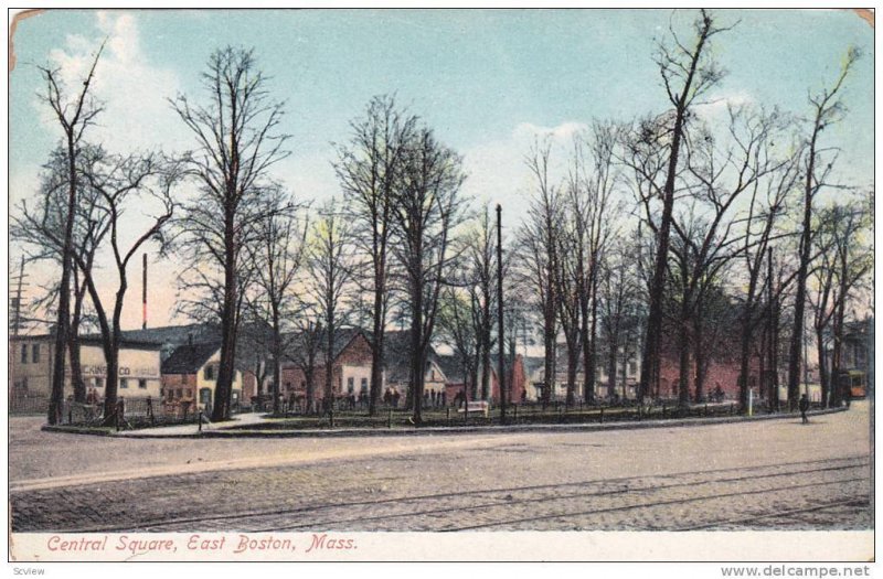 Central Square, East Boston, Massachusetts, 1900-1910s