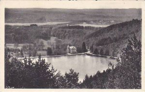 Belgium Spa Vue du Lac de Warfaaz et environs