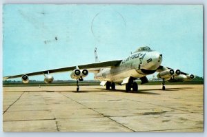 1968 Langley Field Virginia Postcard EB-47 High Altitude Electronic Warfare