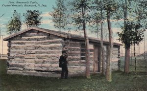 BISMARCK, North Dakota, 1900-1910s; Pres. Roosevelt Cabin, Capitol Grounds