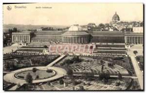 Postcard Old Botanical Garden Brussels