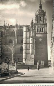 Spain Salamanca Torre de la Catedral Nueva Vintage RPPC 01.78