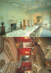 Basildon Park Octagon Drawing Dining Room Berkshire 2x Postcard s