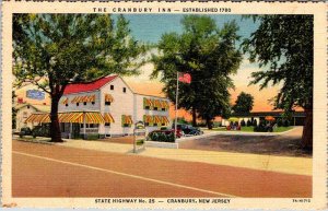 Postcard HOTEL SCENE Cranbury New Jersey NJ AN2369