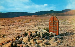 California Death Valley Grave Of Prospector Val Nolan