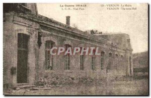 Verdun - War 1914 1918 - The Mayor - Old Postcard