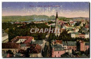 Old Postcard Bonn the Rhein Mit Sienbengenigeuithe