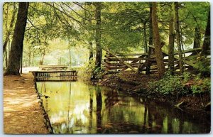 Postcard - John P. Cable Mill Race, Great Smoky Mountains National Park - TN