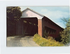 Postcard Scipio Covered Bridge Scipio Indiana USA