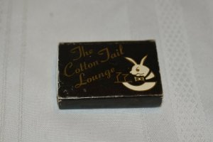 The Cotton Tail Lounge On the Intracoastal Bunny Matchbox