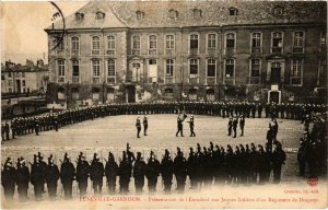 CPA Militaire Lunéville-Garnison - Présentation de l'Étendard (90505)