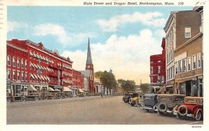 Main Street & Draper Hotel in Northampton, Massachusetts