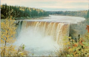 Alexandra Falls Hay River NWT Northwest Territories Unused Vintage Postcard H32