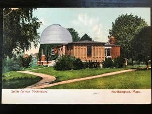 Vintage Postcard 1907 Smith College Observatory, Northampton, Massachusetts