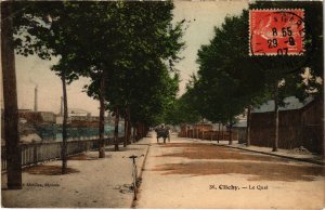 CPA Clichy Le Quai (1314198)