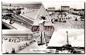 Soulac Sur Mer - woman Remembrance - Lighthouse - lighthouse - Old Postcard