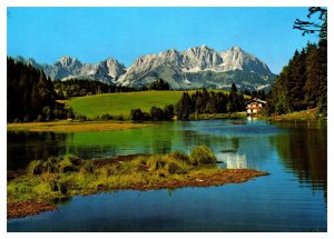 Postcard Austria - Strandbad-Restaurant Gieringer Weiher