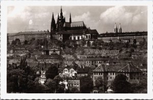 Czech Republic Prague Prag Praha Hradcany Vintage RPPC C095