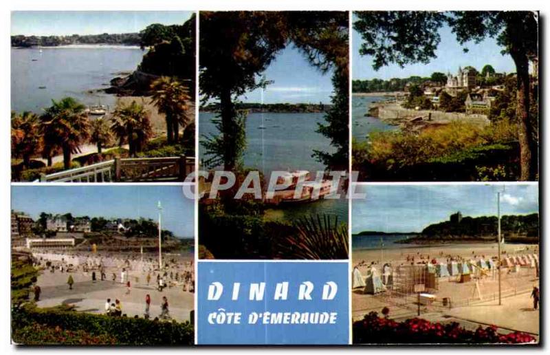 Postcard Modern Dinard Cote D Emeraude