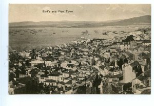 499126 Morocco Tanger birds eye view town Vintage postcard