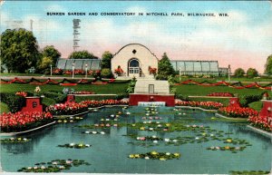 Sunken Garden and Conservatory,Mitchell Park,Milwaukee,WI BIN