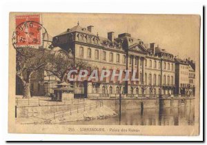 Old Postcard Strasbourg Rohan Palace