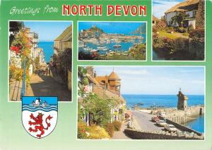 uk2042 north devon real photo uk