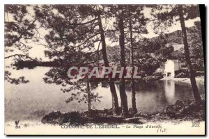 Old Postcard Corniche Esterel The Aurelle Beach