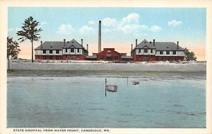 State Hospital From Water Front, Cambridge, MD, USA Unused 