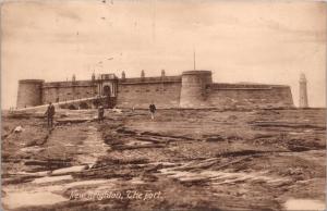 The Fort New Brighton Lancashire England UK c1911 Postcard D68