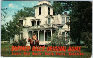 c1970s North Platte, NE Greetings from Buffalo Bill's Victorian House Home A306