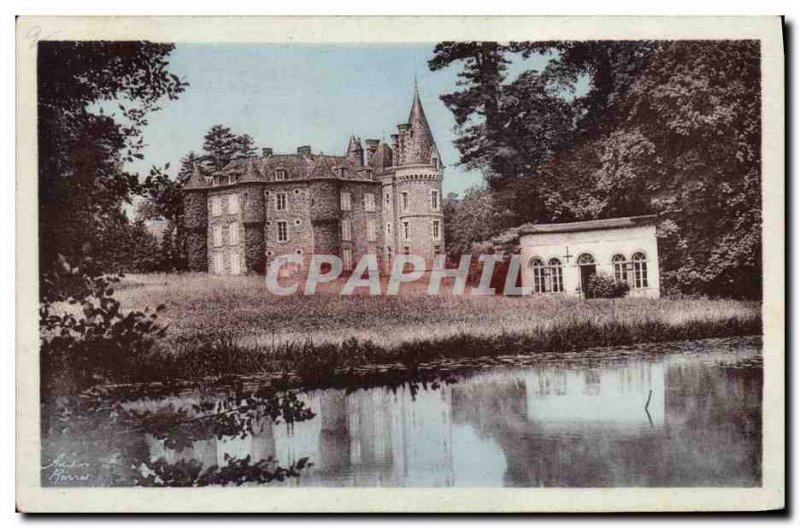 Old Postcard Guichen Le Chateau de Bagatz