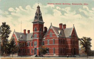 F35/ Nelsonville Ohio Postcard c1910 Central School Building