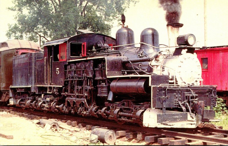 St Regis Paper Company Locomotive Shay #5