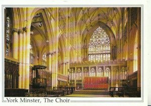 Yorkshire Postcard - York Minster - The Choir - Ref TZ9683 