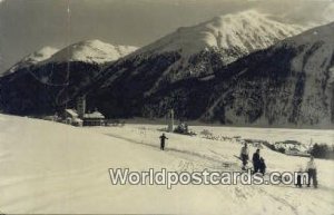 Skifelder Samedan Engadin Swizerland Postal Used Unknown, Missing Stamp 