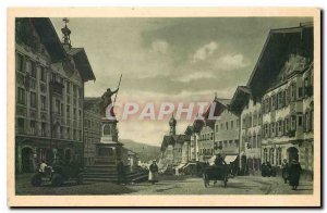 Modern Postcard Bad Toelz Obere Marktstrasse