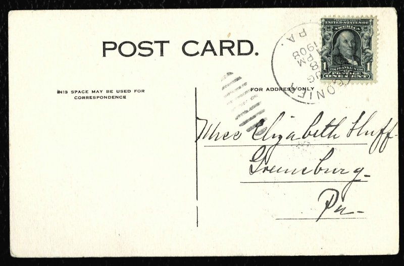 I must now wind up as it is getting late - Clock - 1908