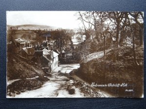 Shropshire Ludlow ENTRANCE TO WHITCLIFF HILL c1912 RP Postcard by W.H.S.& S.
