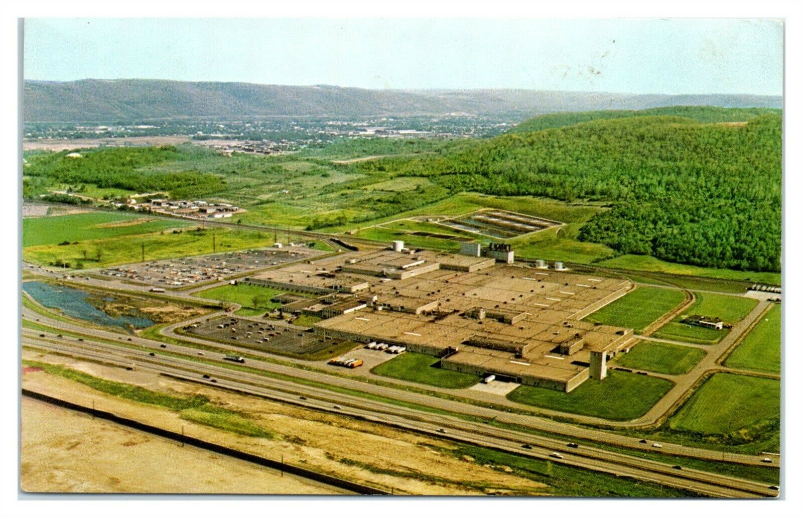 1960s/70s Ann Page Food Processing Plant, Horseheads, NY Postcard *6L24
