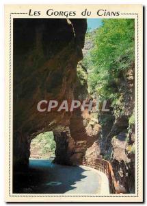 Modern Postcard The French Riviera and its hinterland the Cians Gorges Great ...