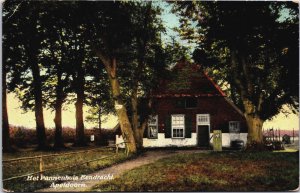 Netherlands Het Pannenhuis Eendracht Apeldoorn Vintage Postcard C030