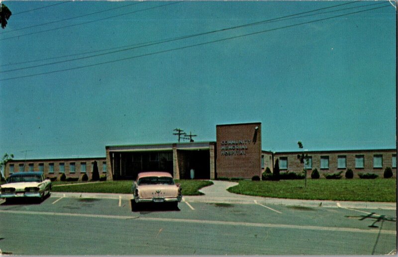 Community Memorial Hospital, Marysville KS Vintage Postcard P79