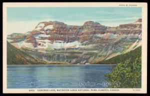 Cameron Lake, Waterton Lakes National Park