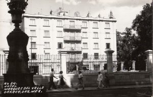 Postcard RPPC Hotel Marques del Valle Oaxaca Mexico