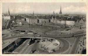 Sweden Stockholm Slussen Real Photo 03.74