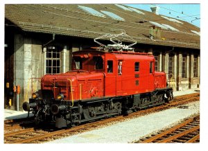 Electric Locomotive Train Engine, Studienleistung, Germany, 1979